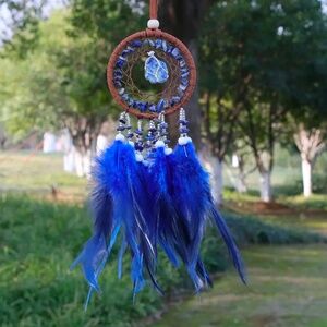 NWT! Gorgeous Lapis Lazuli Handmade Dream Catcher!